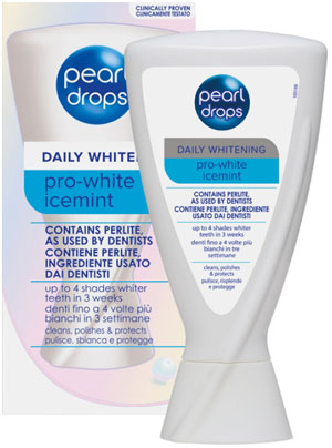 PearlDrops Daily Whitening: Pro White Icemint 
